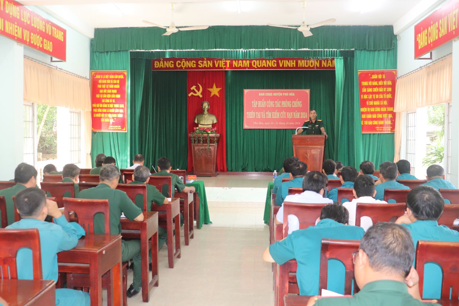 Disaster prevention and search and rescue training in 2024