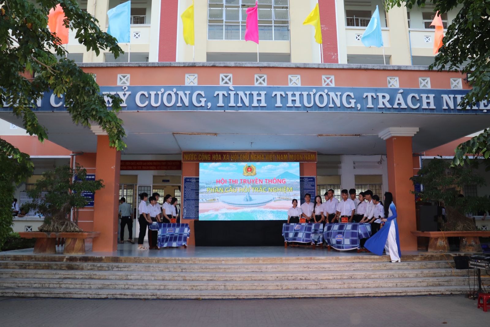 Hội thi truyền thông phòng chống tội phạm, tệ nạn xã hội, xây dựng nông thôn mới trong học sinh THPT năm 2025