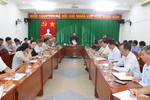 Hội nghị UBND huyện thường kỳ tháng 2/2025