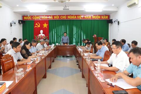 Hội nghị UBND huyện thường kỳ tháng 3/2025