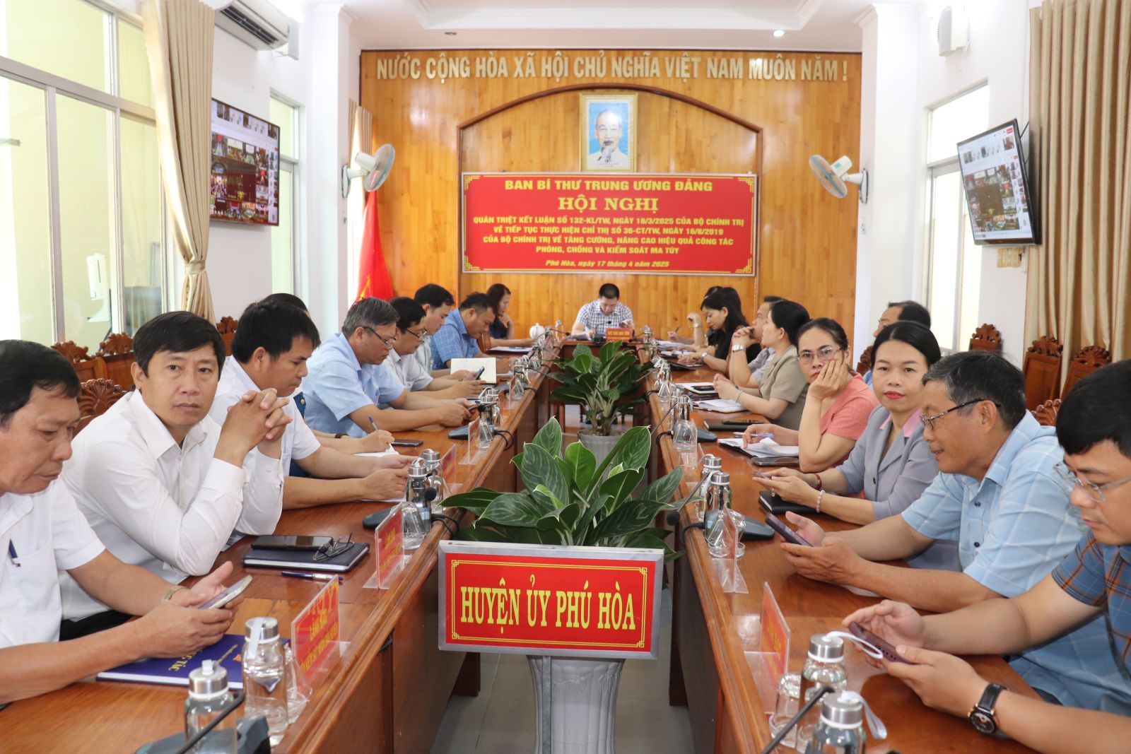 Hội nghị quán triệt Kết luận số 132-KL/TW của Bộ Chính trị về công tác phòng, chống và kiểm soát ma túy