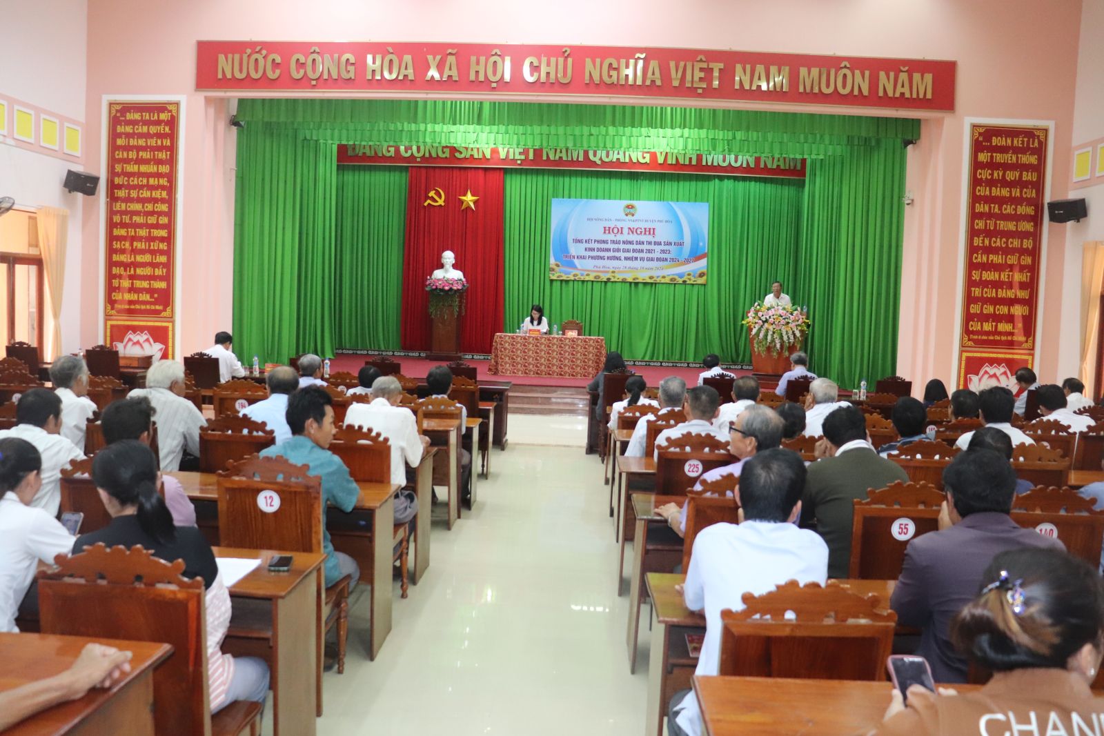 Summary of the emulation movement of farmers in production and good business in the period 2021-2023