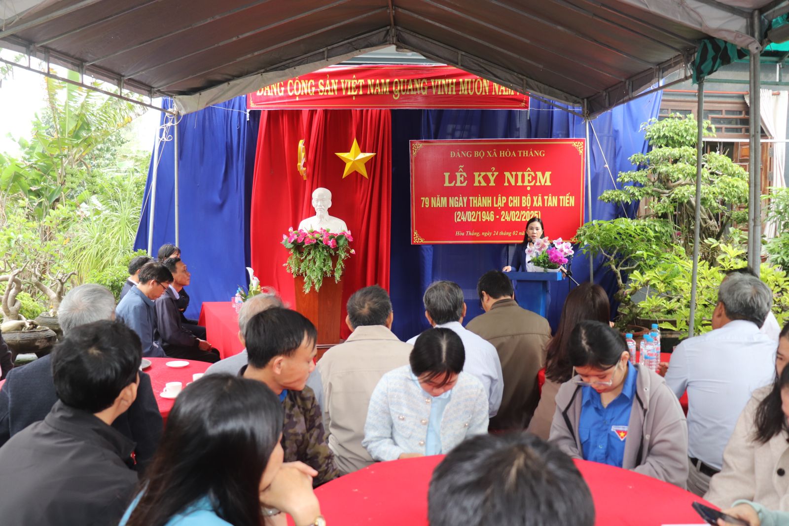 Kỷ niệm 79 năm Ngày thành lập chi bộ xã Tân Tiến (1946-2025)