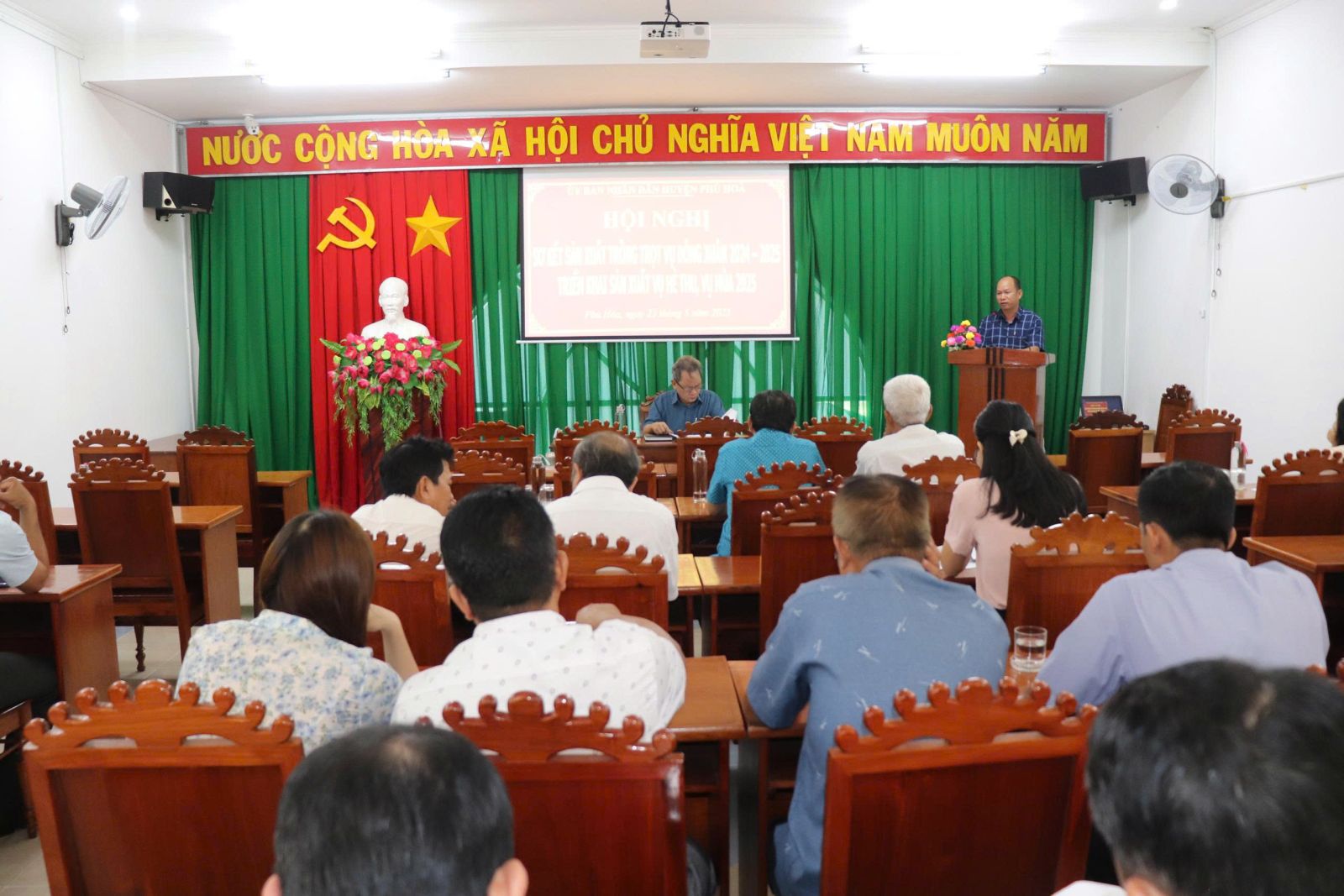 Sơ kết sản xuất trồng trọt vụ Đông Xuân 2024-2025
